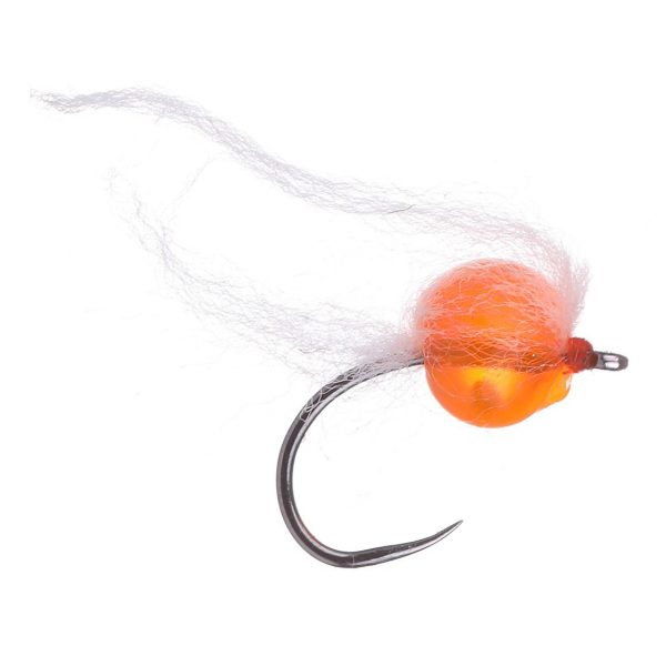 MFC Otter's Soft Milking Egg Tangerine Barbless #8